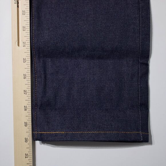 NWT $138 Levi's 501 Original Selvedge Jeans High Rise Dark Wash Women Size 26x30 - Picture 14 of 15